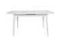 Hanah Home Retro 1193 Mesa de Comedor Extensible Blanca